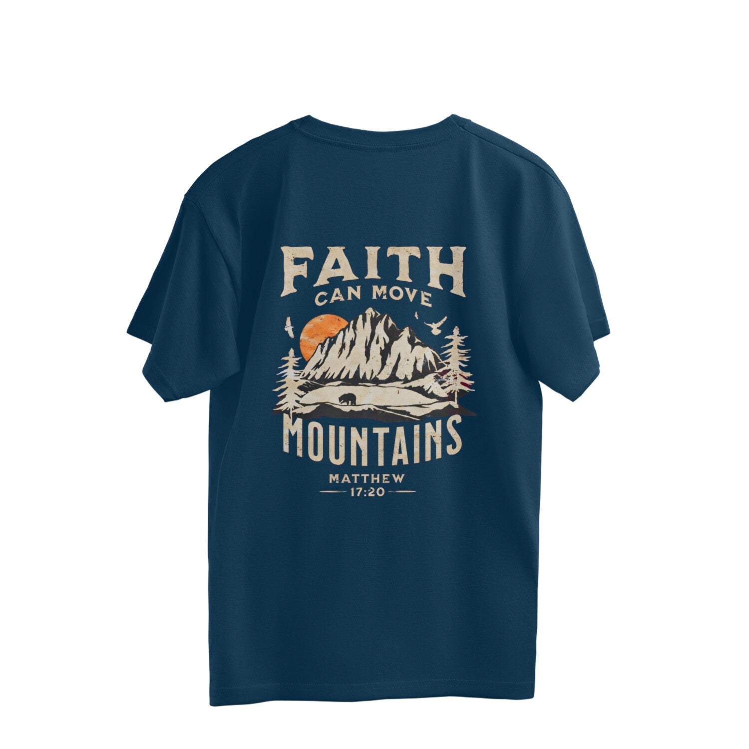 Faith & Mountains Oversized Tshirt