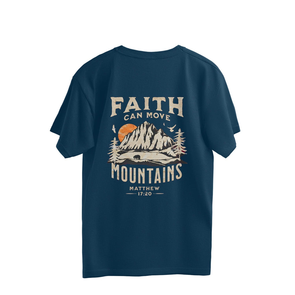 Faith & Mountains Oversized Tshirt