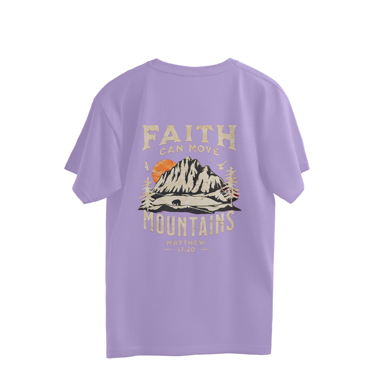 Faith & Mountains Oversized Tshirt