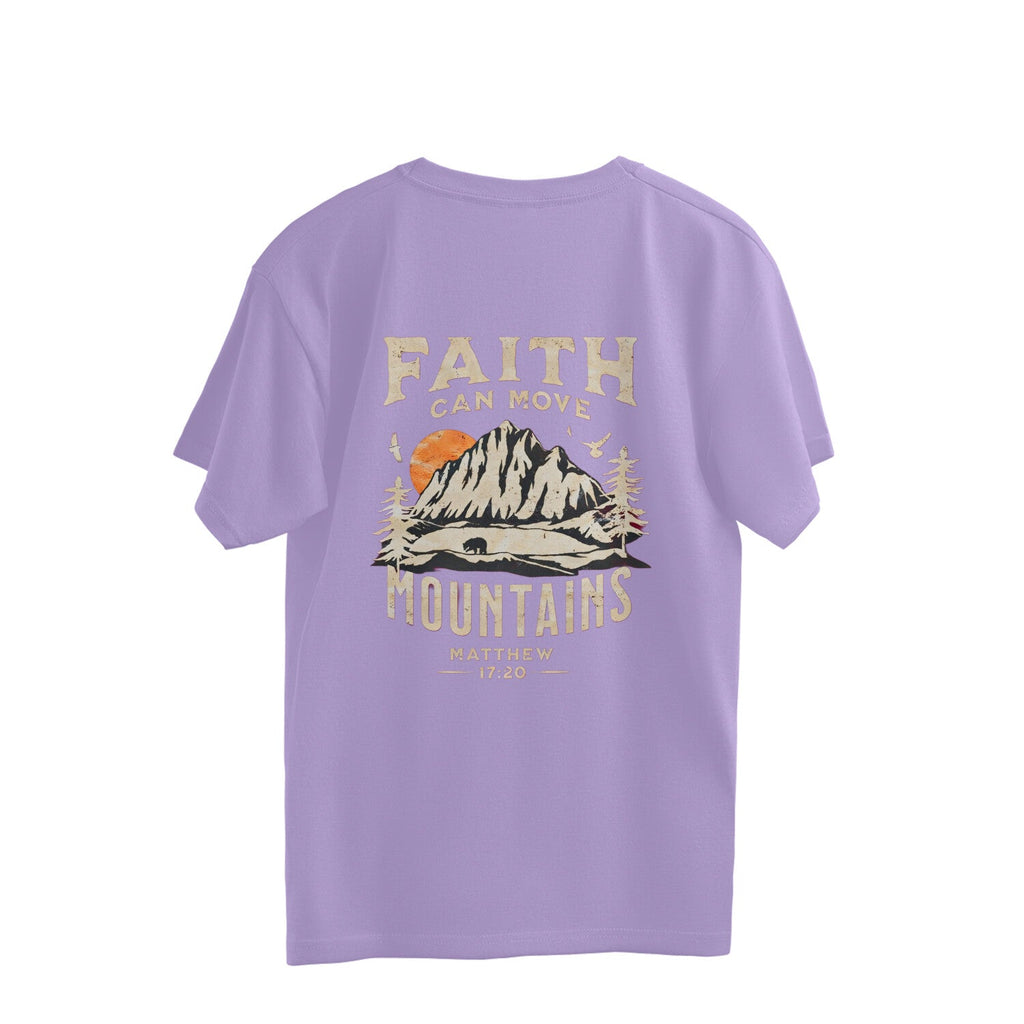 Faith & Mountains Oversized Tshirt