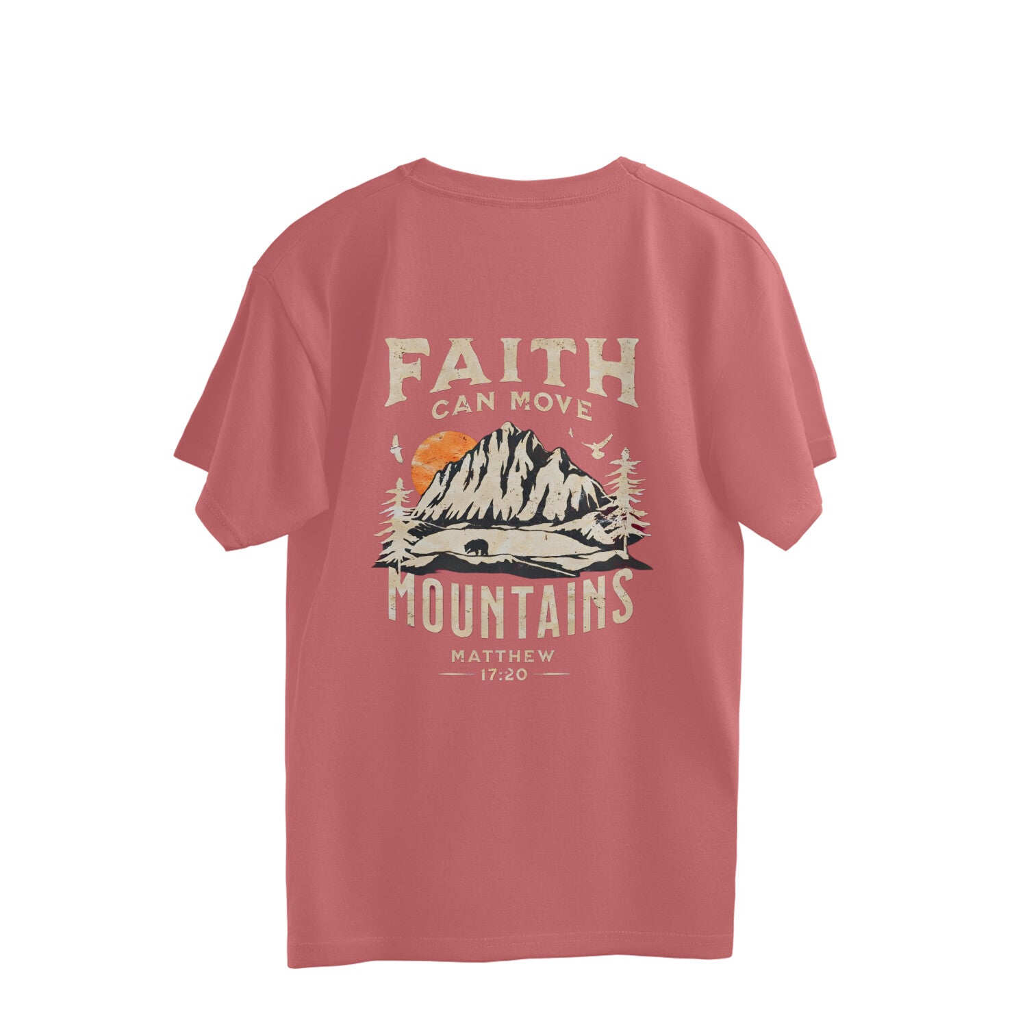 Faith & Mountains Oversized Tshirt
