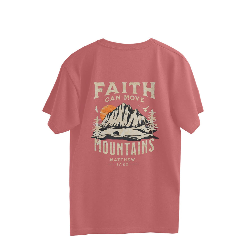 Faith & Mountains Oversized Tshirt