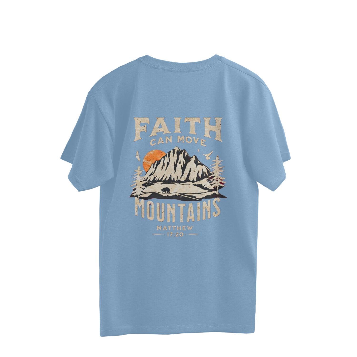 Faith & Mountains Oversized Tshirt