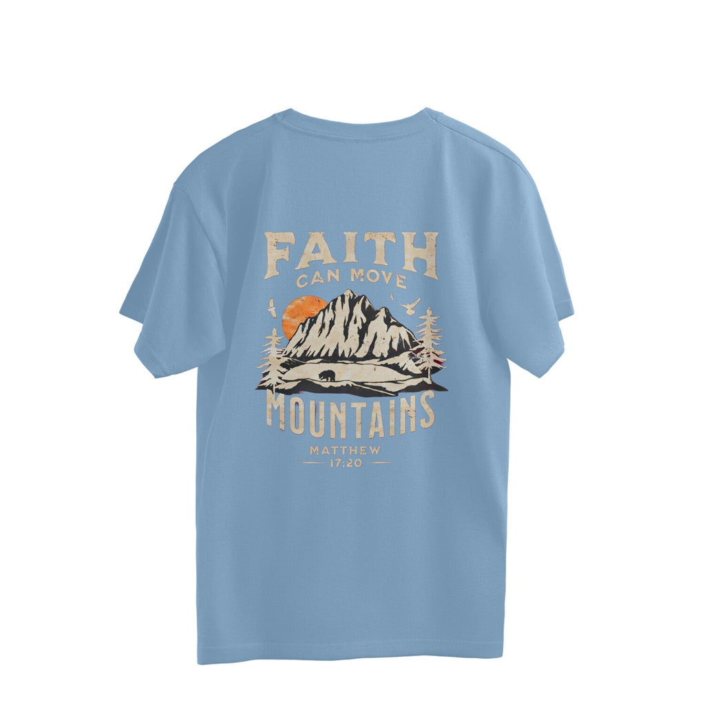 Faith & Mountains Oversized Tshirt