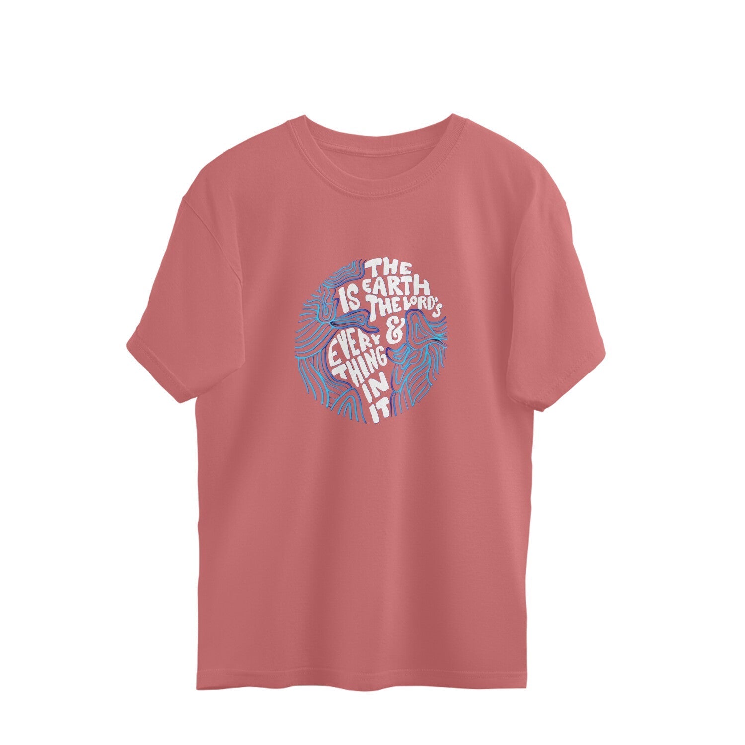Earth Takes Lord Oversized Tshirt