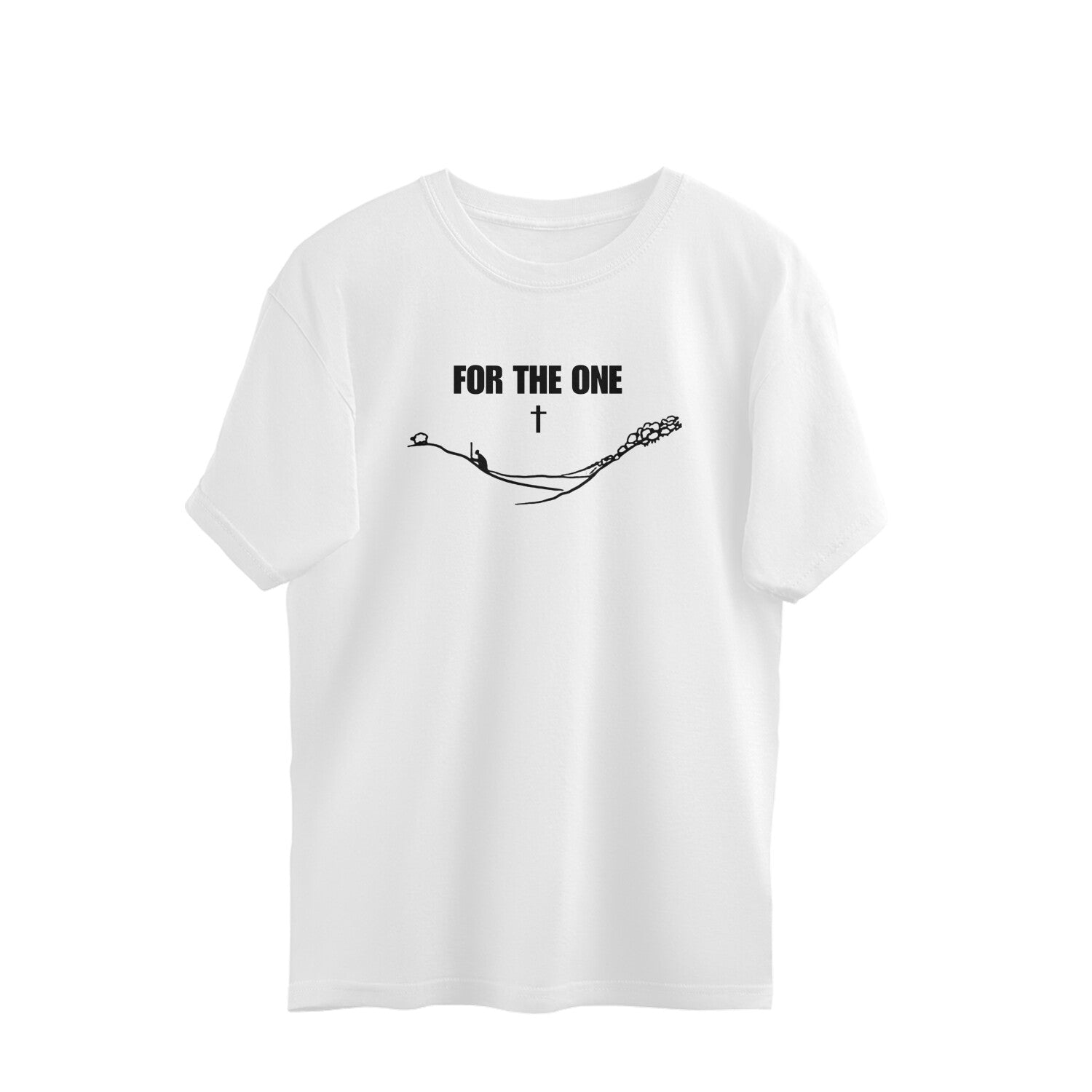 For the One (Only Front) Oversized Tshirt
