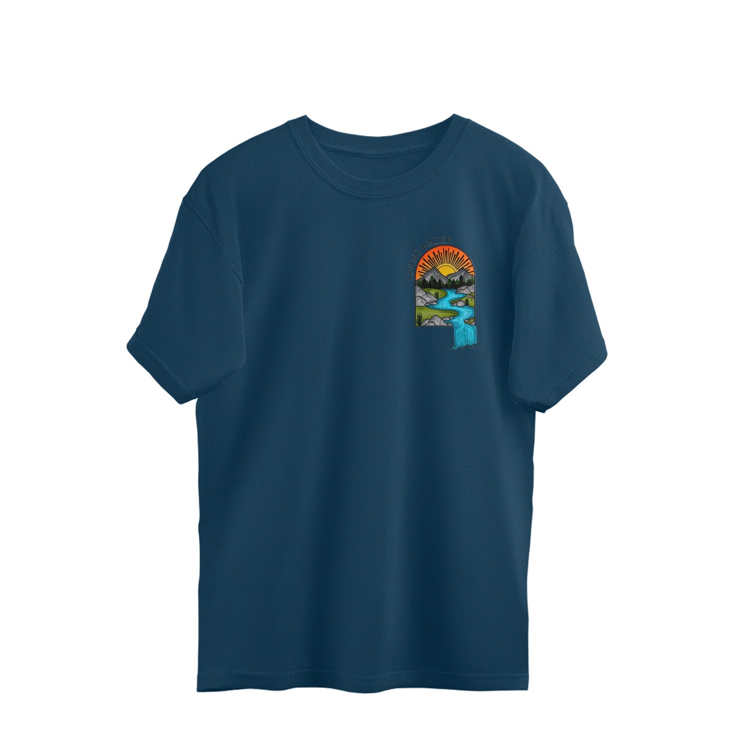 Faith & Mountains Oversized Tshirt