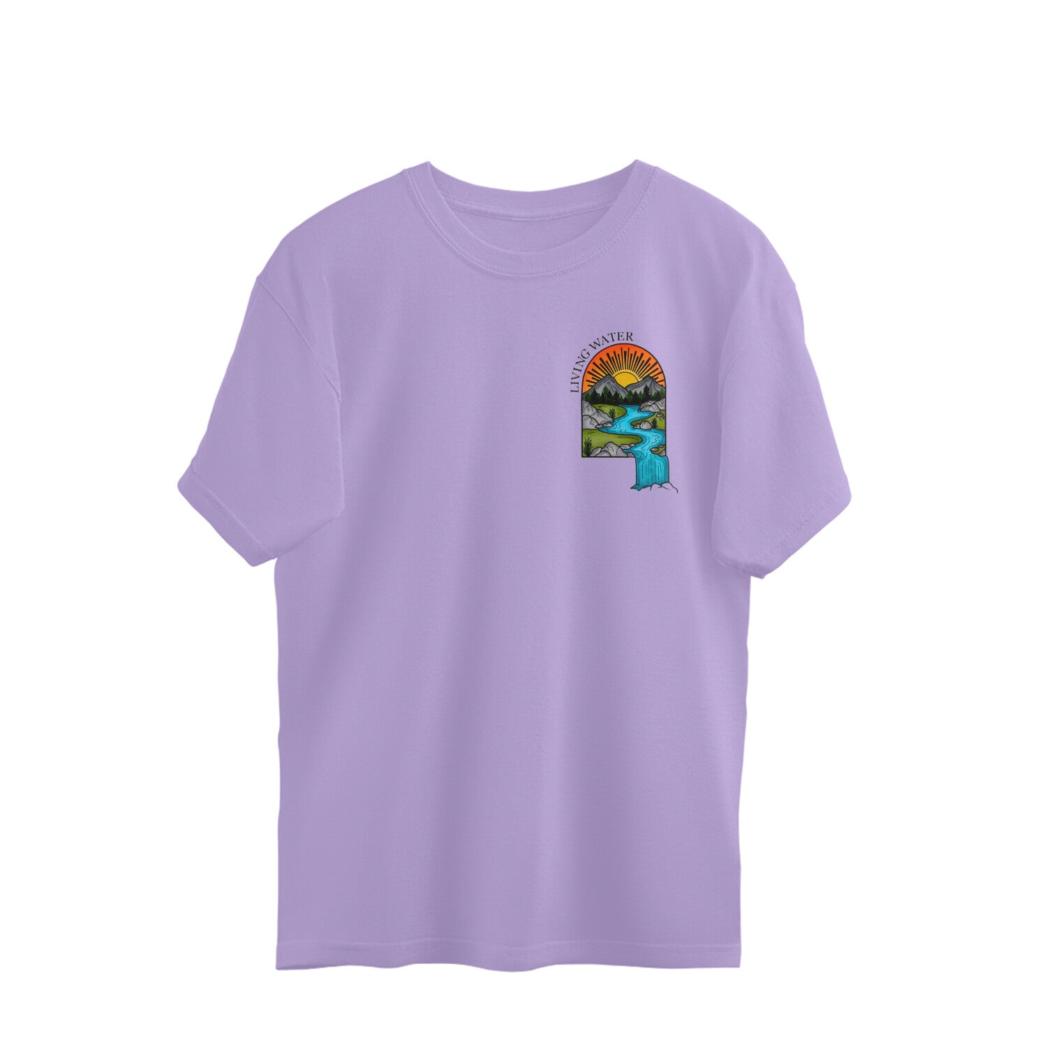 Faith & Mountains Oversized Tshirt