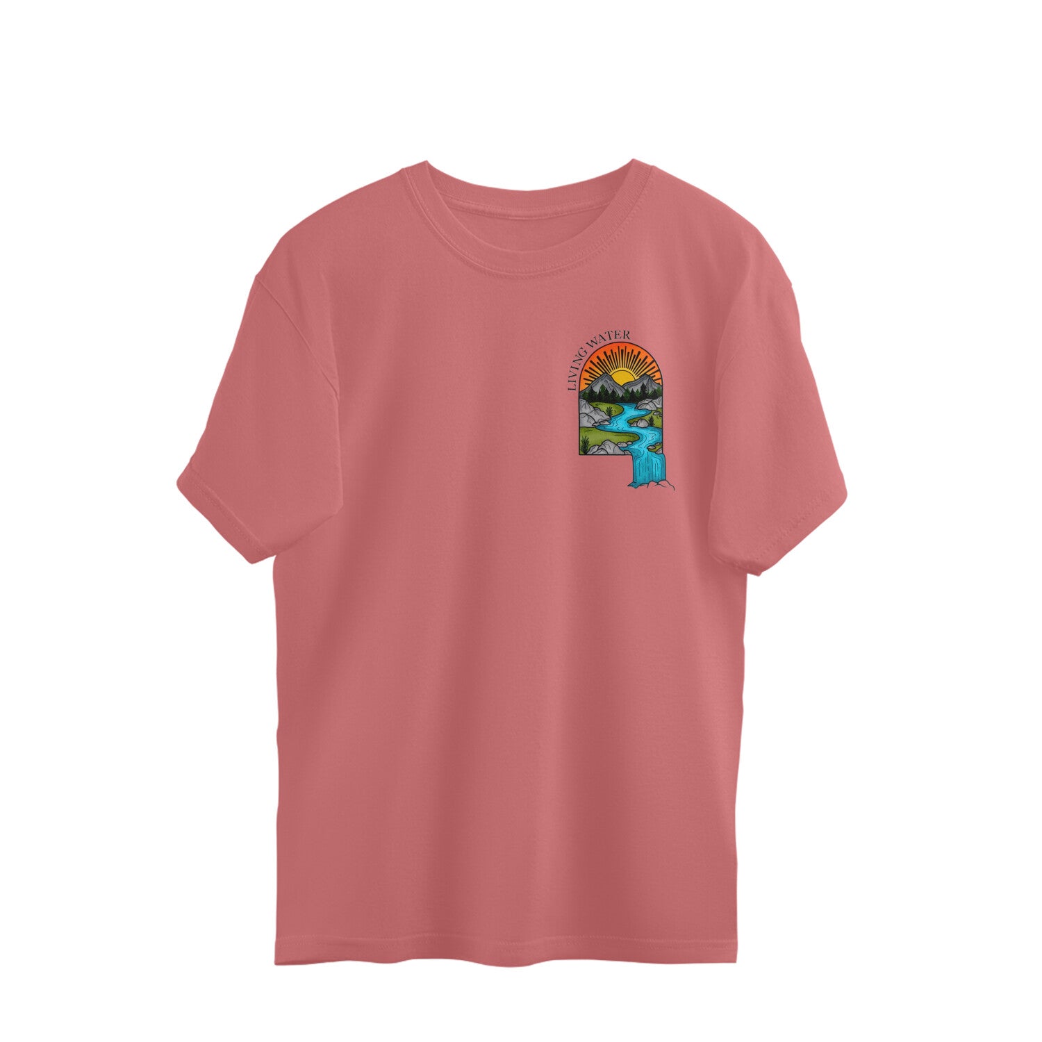 Faith & Mountains Oversized Tshirt