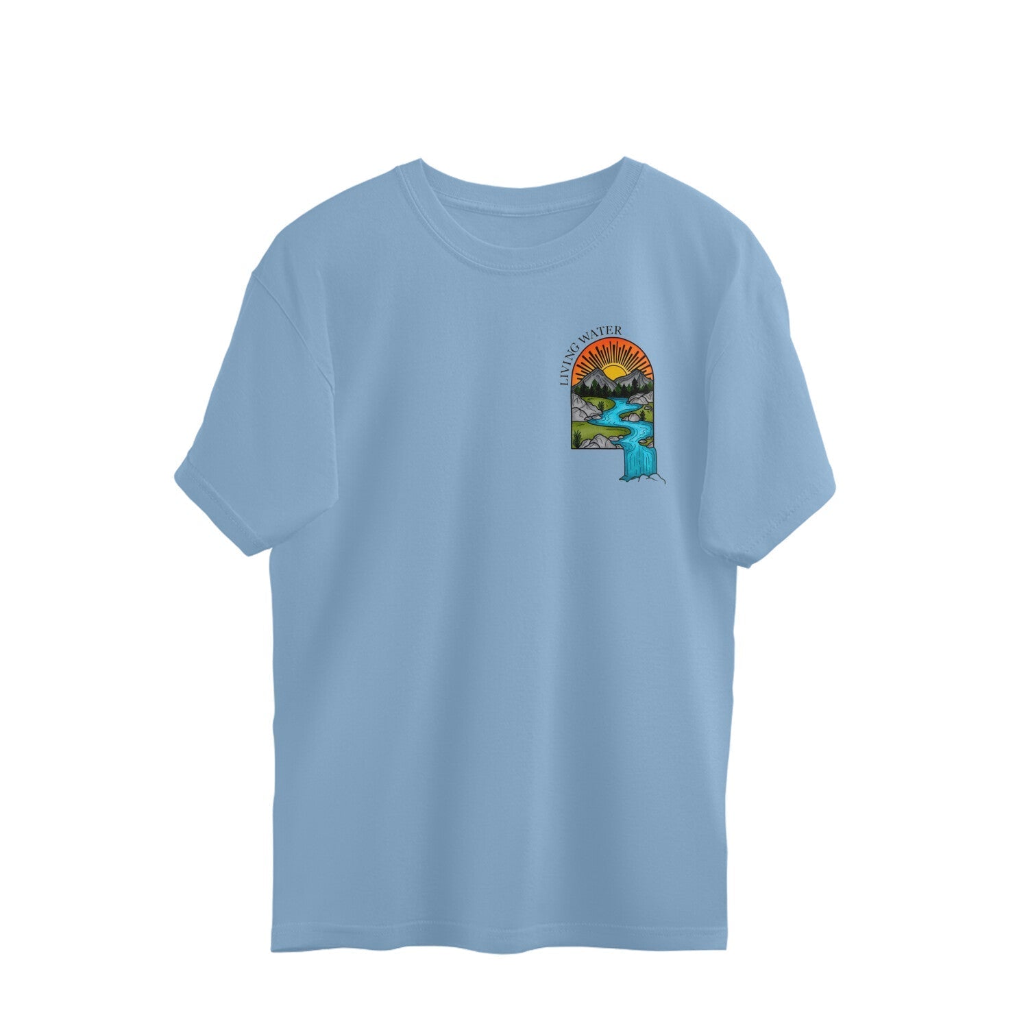 Faith & Mountains Oversized Tshirt